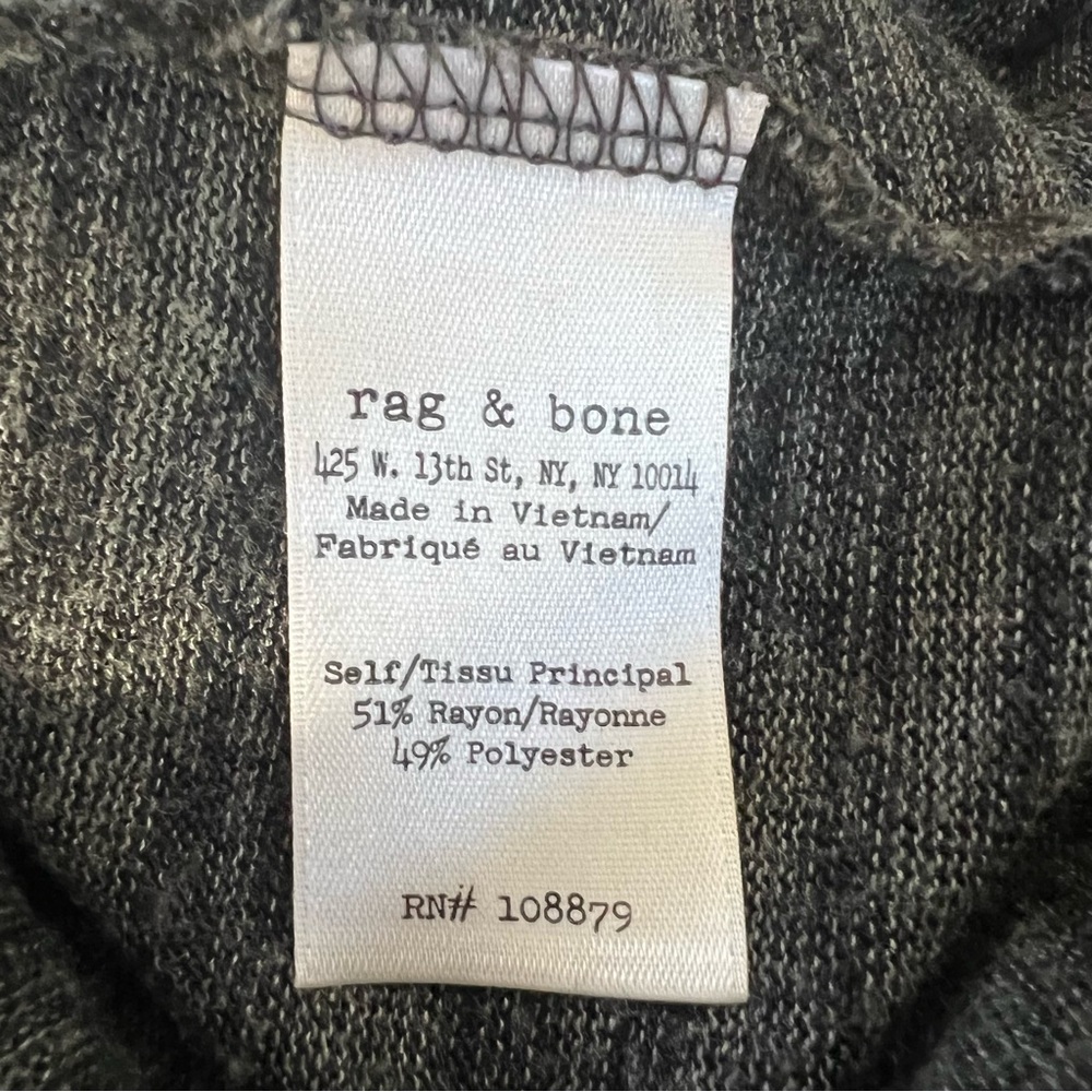 Rag & Bone Open Back Heathered Top - image 6